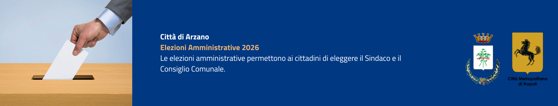 Banner elezioni